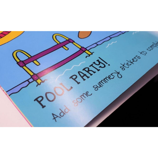 A4 Fashion Sticker Book - Assorted