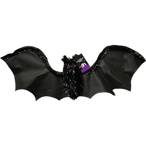 Halloween Hanging Tinsel Bat Decoration - 64cm x 25cm