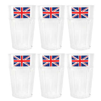 Union Jack Tumbler - 6 Pack