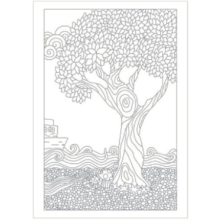 A5 Spiral Advanced Colouring Book - Assorted