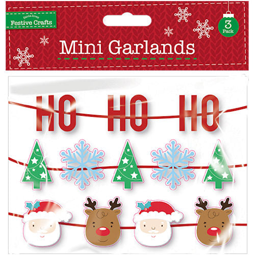 Mini Garlands - 3 Pack
