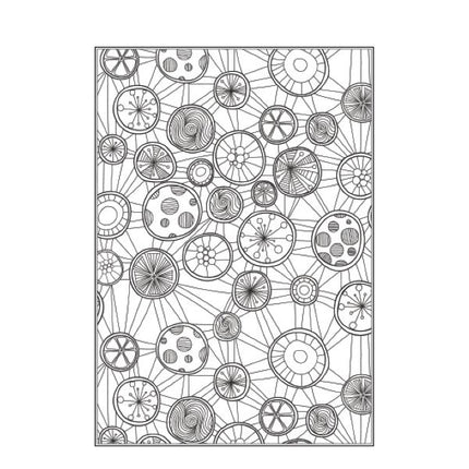 A4 Zen Doodle/Mindfulness Colouring Book - Assorted