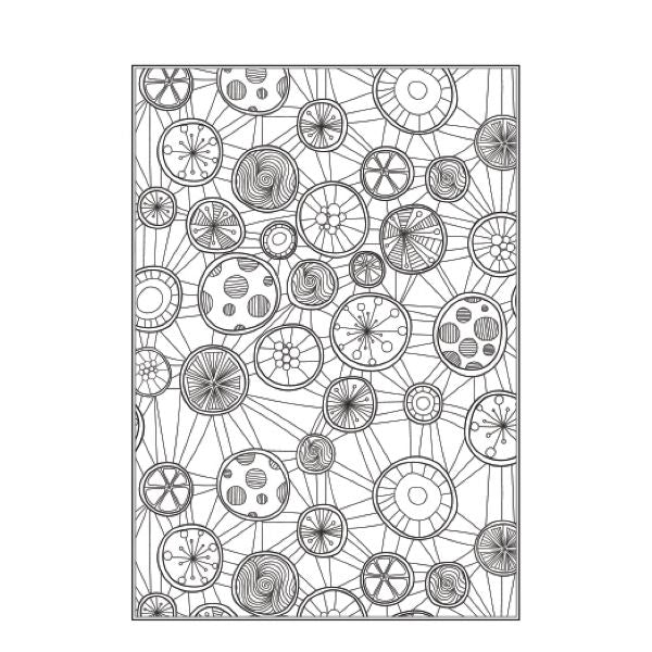 A4 Zen Doodle/Mindfulness Colouring Book - Assorted Intricate Relaxation Focus High Quality Stress Relief