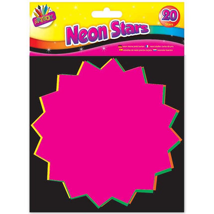 Fluorescent Flashes - 20 Pack 15cm x 15cm
