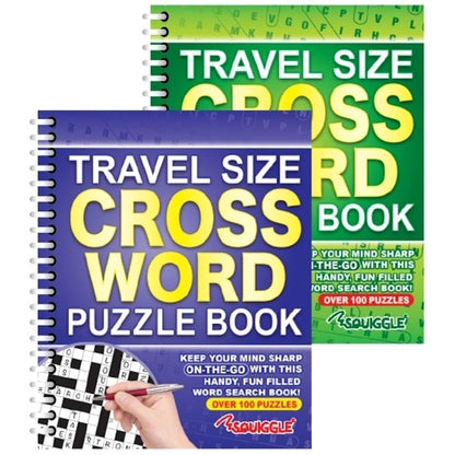 Travel Size Crossword Book - Assorted