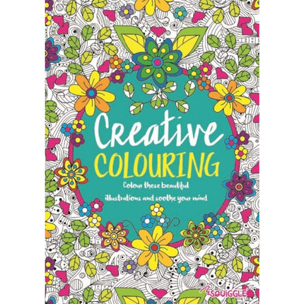 A4 Advanced Colouring Book - Assorted