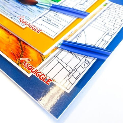 A4 Poster Arts Colouring In Book - Assorted