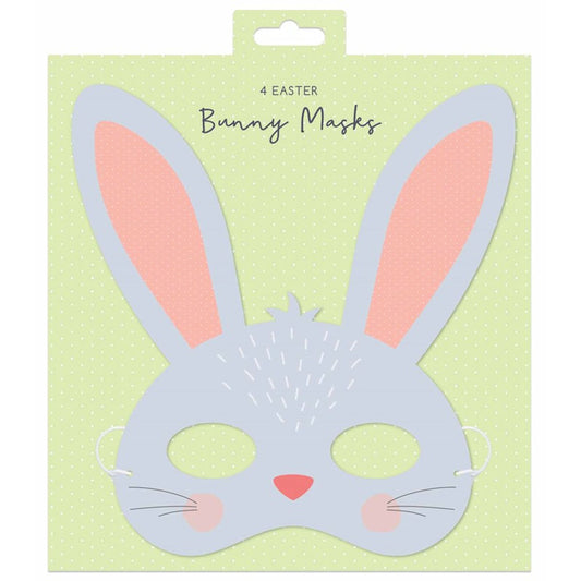 Easter Card Bunny Face Masks