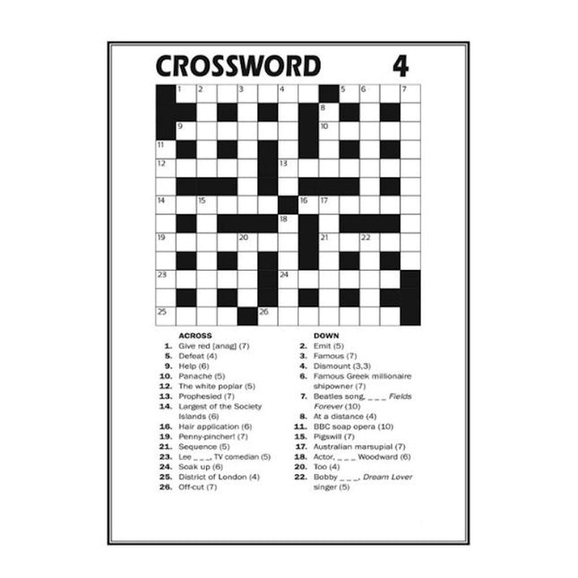 Crossword Puzzles - Assorted
