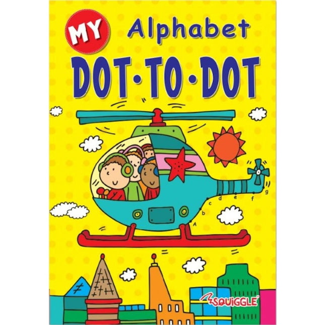 A4 ABC Dot-to-Dot Book - Assorted