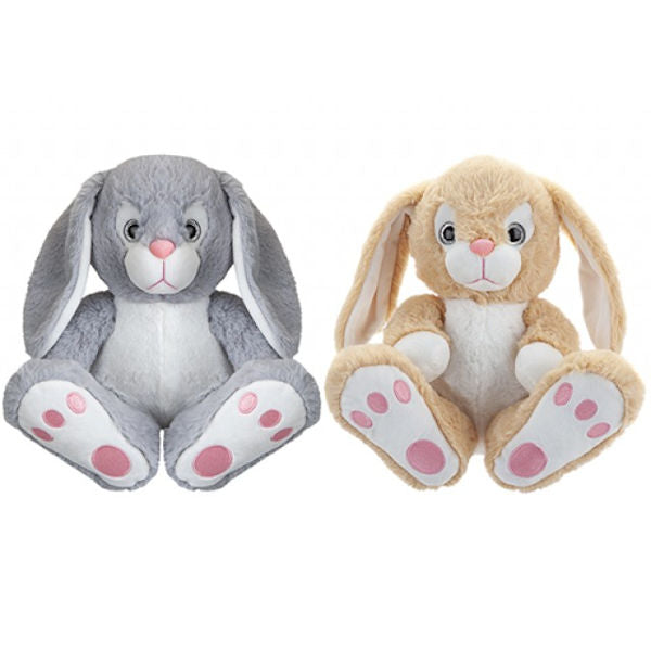 Large Thumper Bunny Teddy 25cm - Assorted