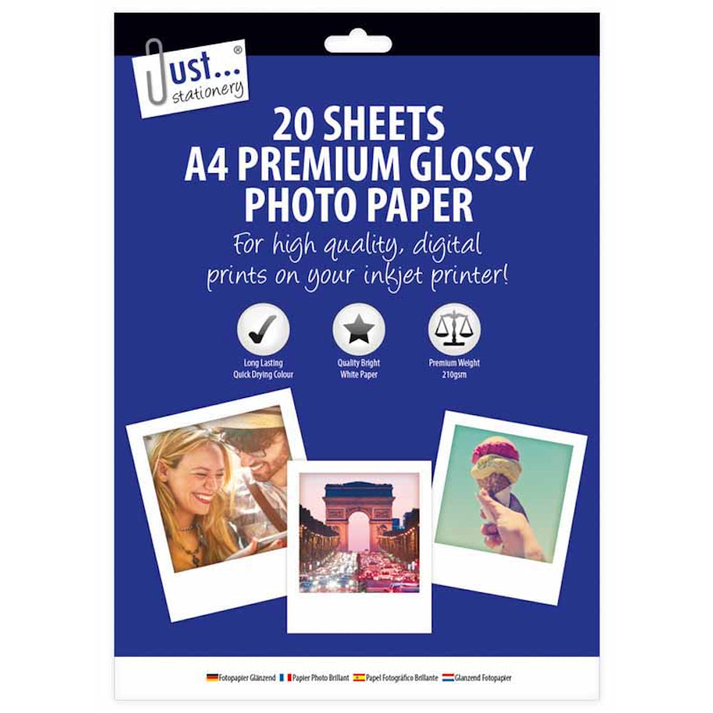 A4 Photo Paper Glossy - 20 Sheets
