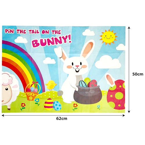 Pin the Tail on the Bunny Easter Game