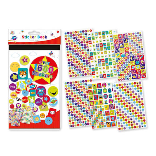 Sticker Book - 1500 Stickers