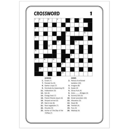 A5 Crossword Book 2 Pack