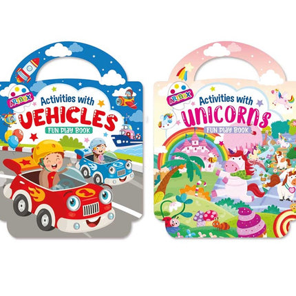 Carry Play & Activity Book - Assorted