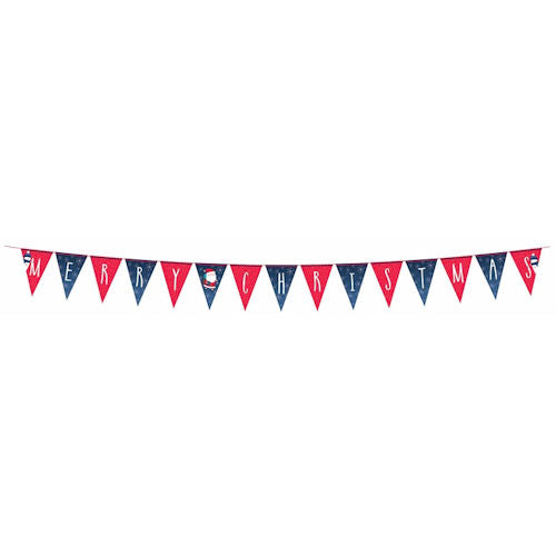 Merry Christmas Bunting - 3.7m