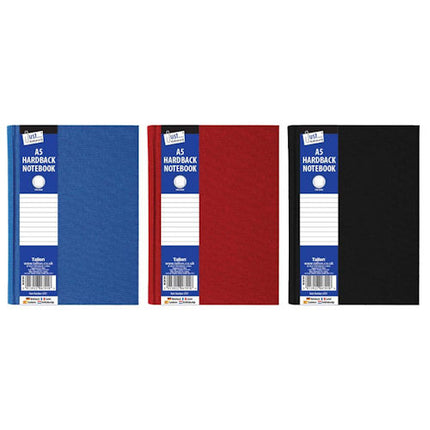 A5 Ruled Hardback Notebook - Assorted