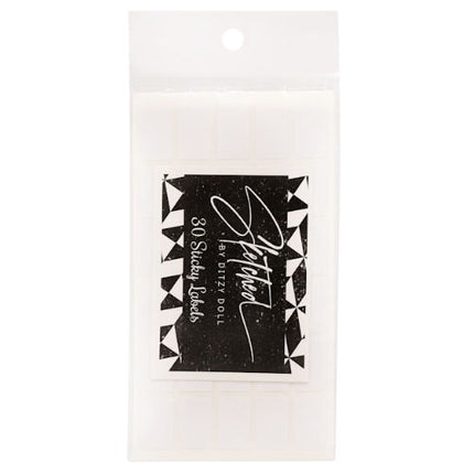 510 White Sticky Labels -19mm x 12mm