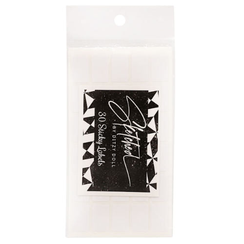 510 White Sticky Labels -19mm x 12mm