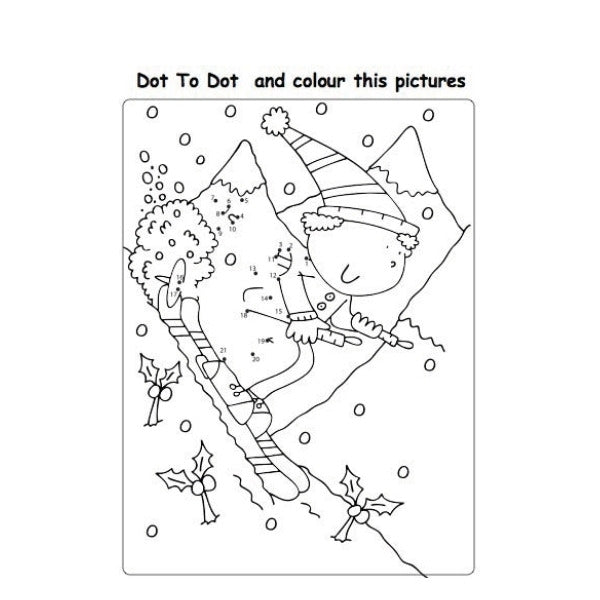 A4 My Christmas Activity Book