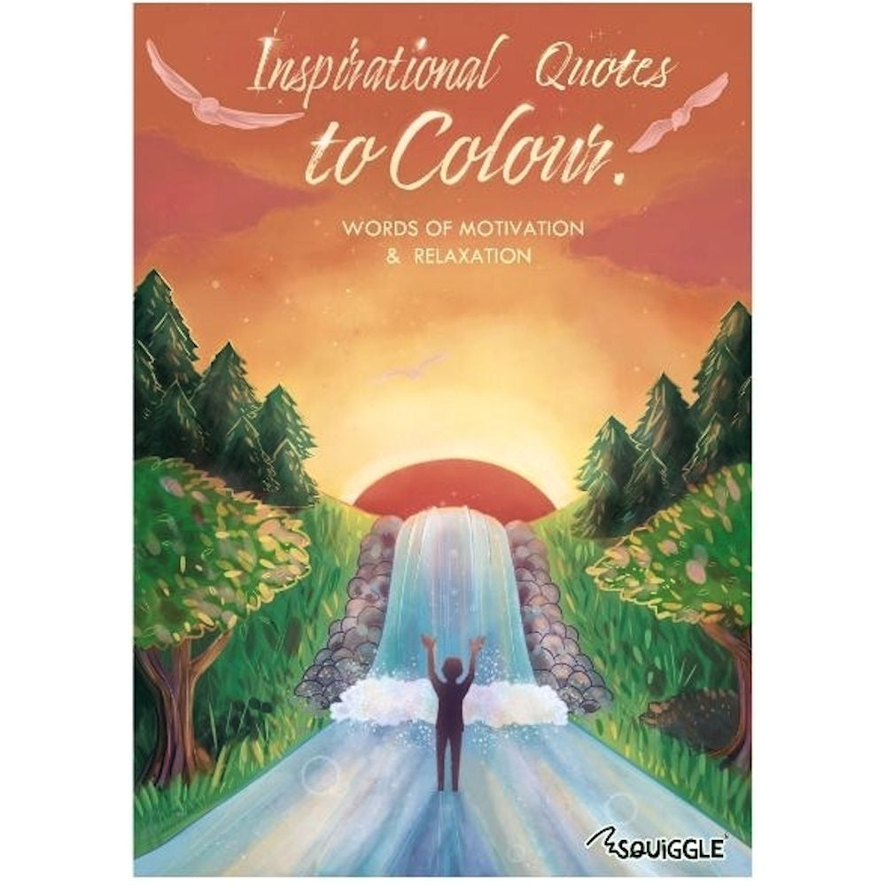 A4 Inspirational Quotes to Colour 