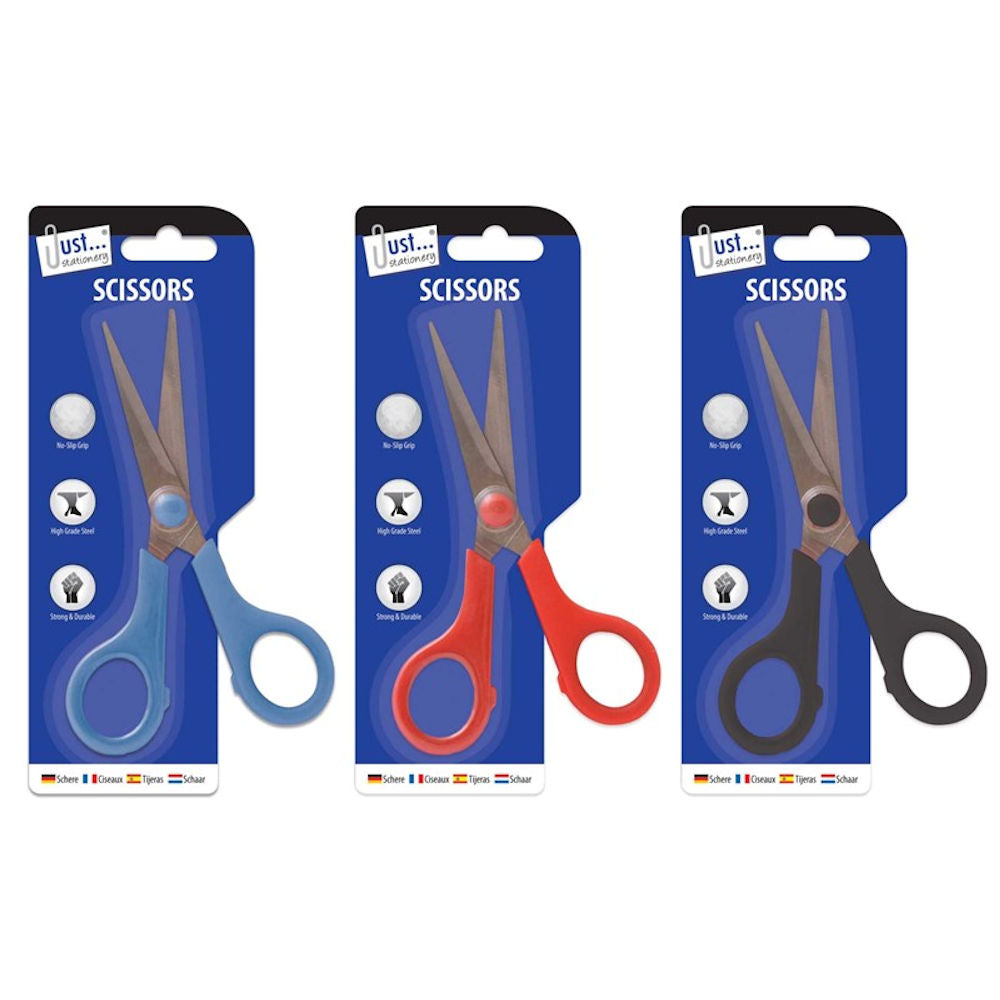 Multi-Purpose Scissors 5" - Assorted Colour Craft Cutting Office Stationery