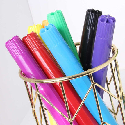 Jumbo Fibre Colouring Pens - 8 Pack
