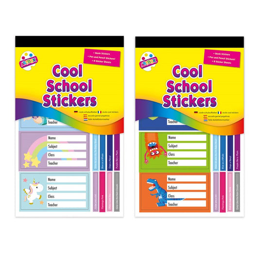 Super Cool School Stickers - Assorted