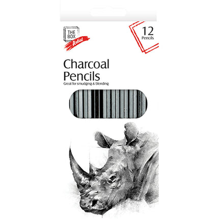 Charcoal Pencils - 12 Pack