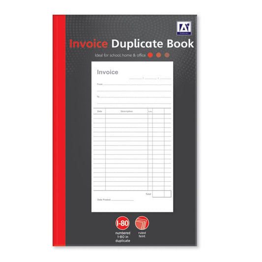 Invoice Duplicate Book 1-80