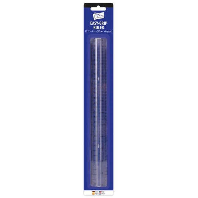 Easy Grip Ruler - 12"