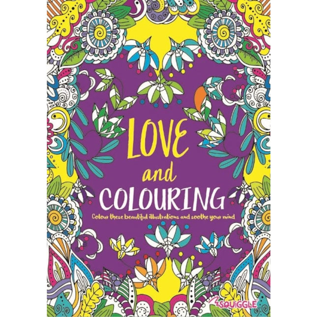 A4 Advanced Colouring Book - Assorted