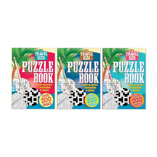 A5 Travel Puzzle Book - Assorted