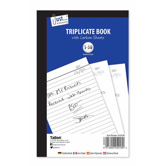 Triplicate Book - 50 Sheets