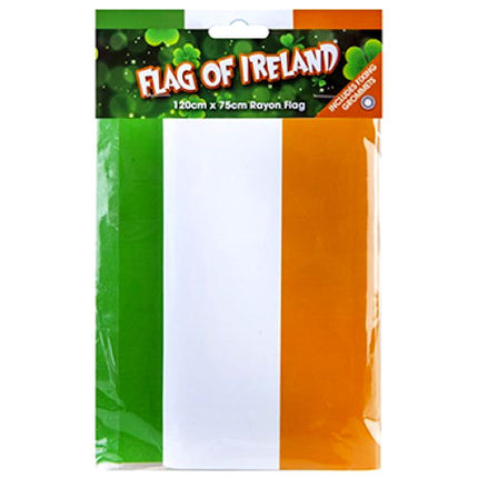 Ireland Rayon Flag With Grommets - 120cm x 75cm