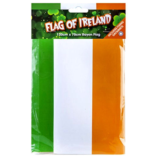 Ireland Rayon Flag With Grommets - 120cm x 75cm