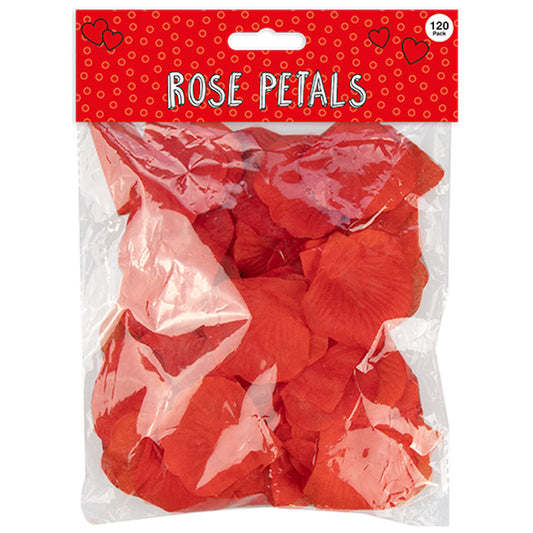 Valentine's Red Rose Petals - 120 Pack