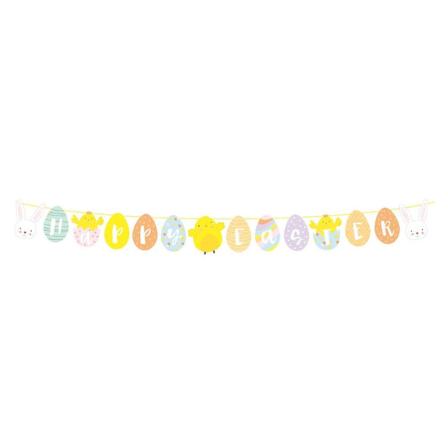Happy Easter Bunting - 2m