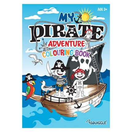 A4 My Pirate Adventure Colouring Book