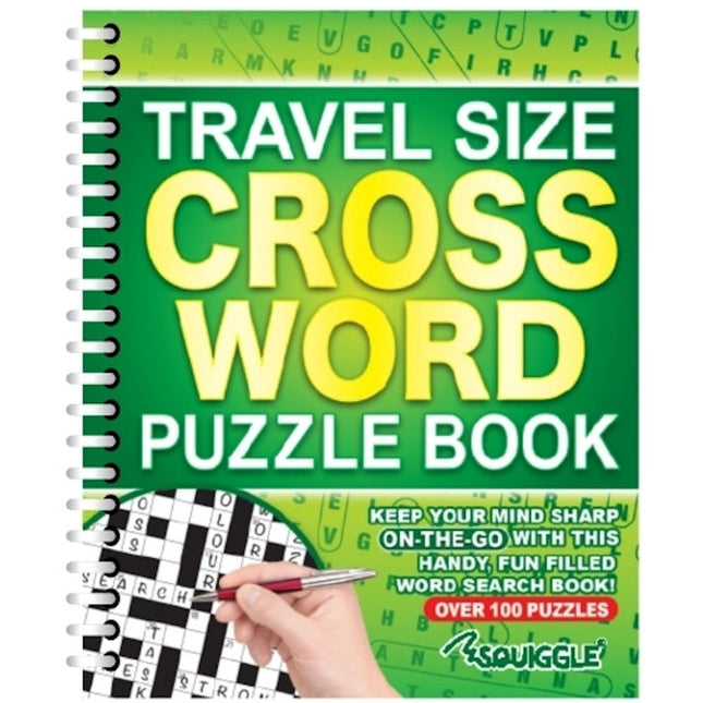 Travel Size Crossword Book - Assorted