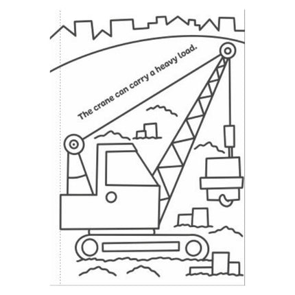 A4 My First Animal Things That Go Colouring Book - Assorted