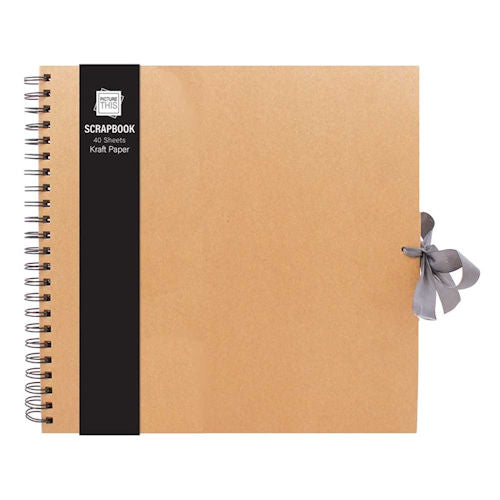 Large Scrap Book - 40 Sheets