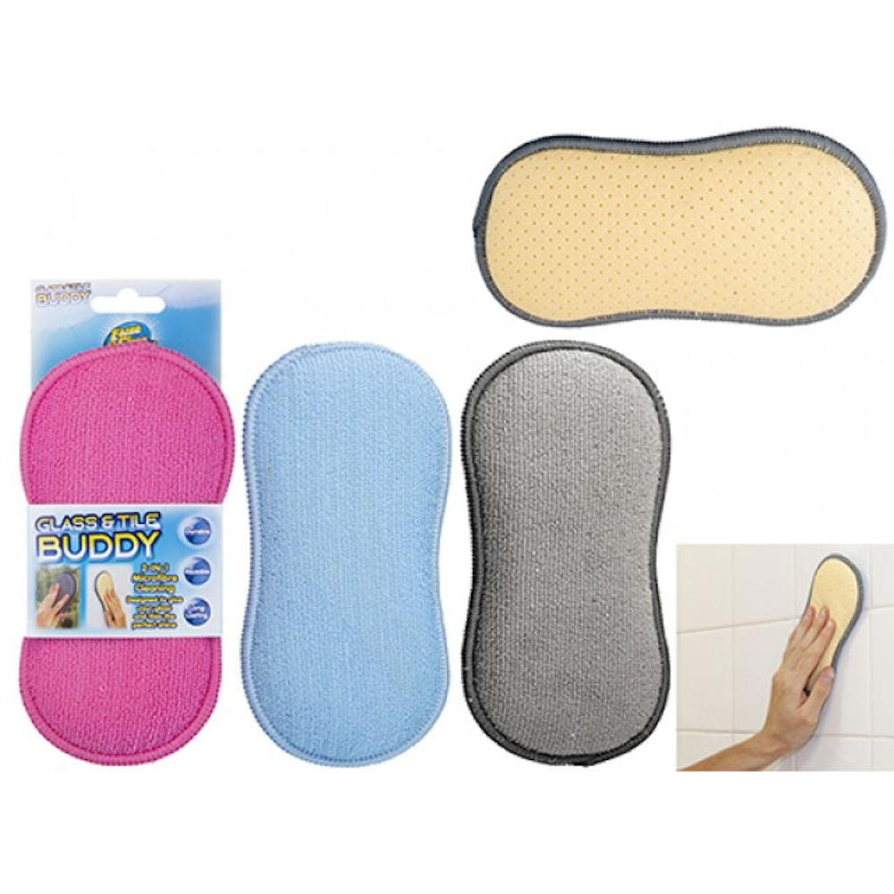 Glass & Tile Buddy - Assorted Cleaning Tool Surfaces 2 In 1