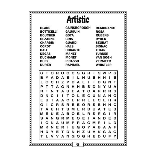 A4 Puzzle Time Book - Assorted