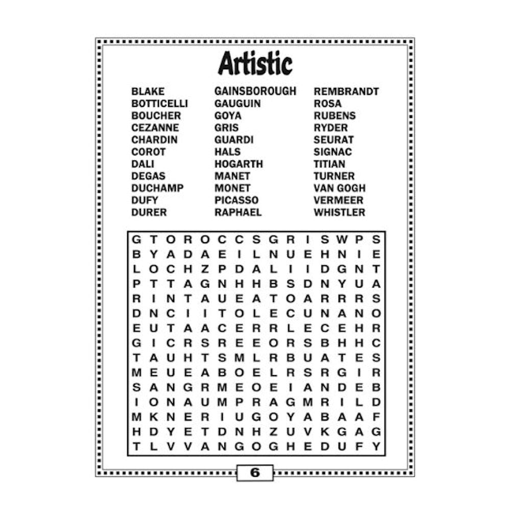 A4 Puzzle Time Book - Assorted Puzzles Engaging Brain Teasers High Quality Paper Relaxing Entertainment