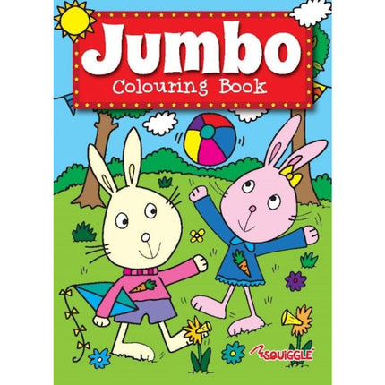 A4 Jumbo Colouring Book - Assorted