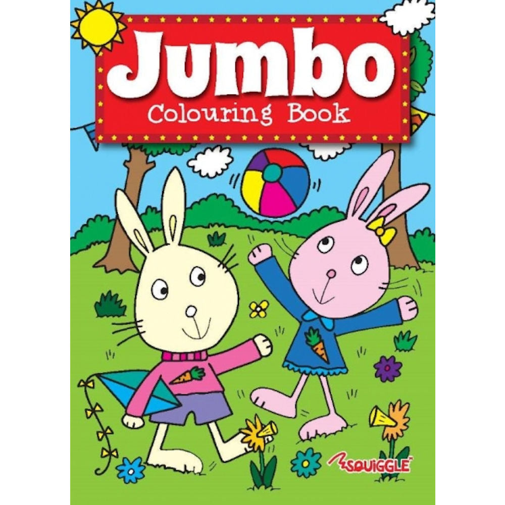 Jumbo Colouring Book - Assorted