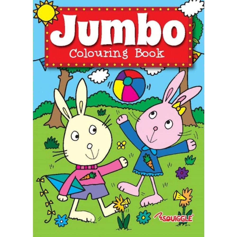 A4 Jumbo Colouring Book - Assorted Large Pages Colouring In Fun Kids