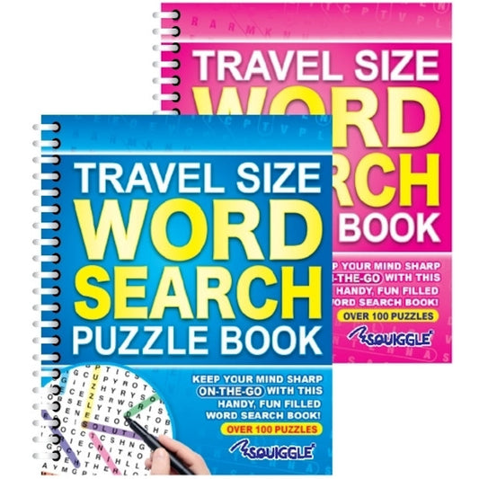 Travel Size Word Search Book - Assorted